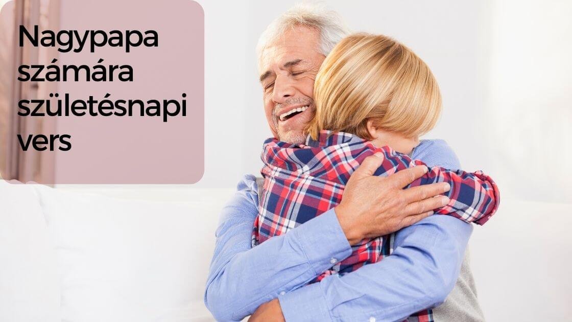 Nagypapa számára születésnapi vers